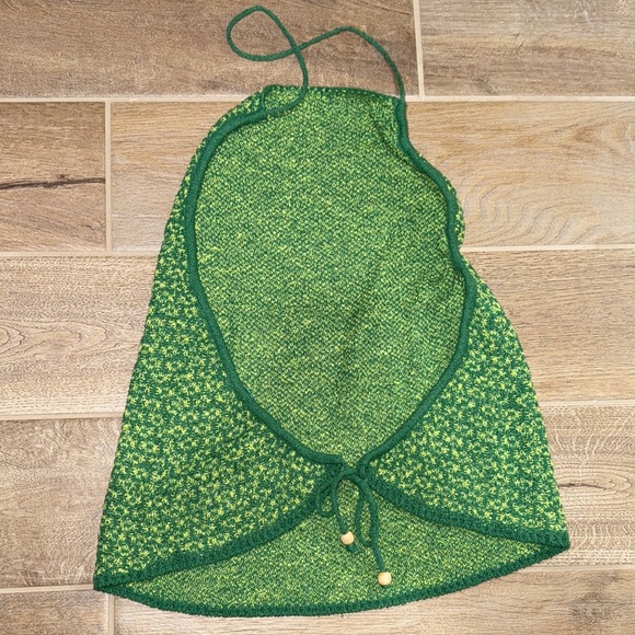 Free People Rook Sweater Halter Top, NWOT, size M - Picture 3 of 6